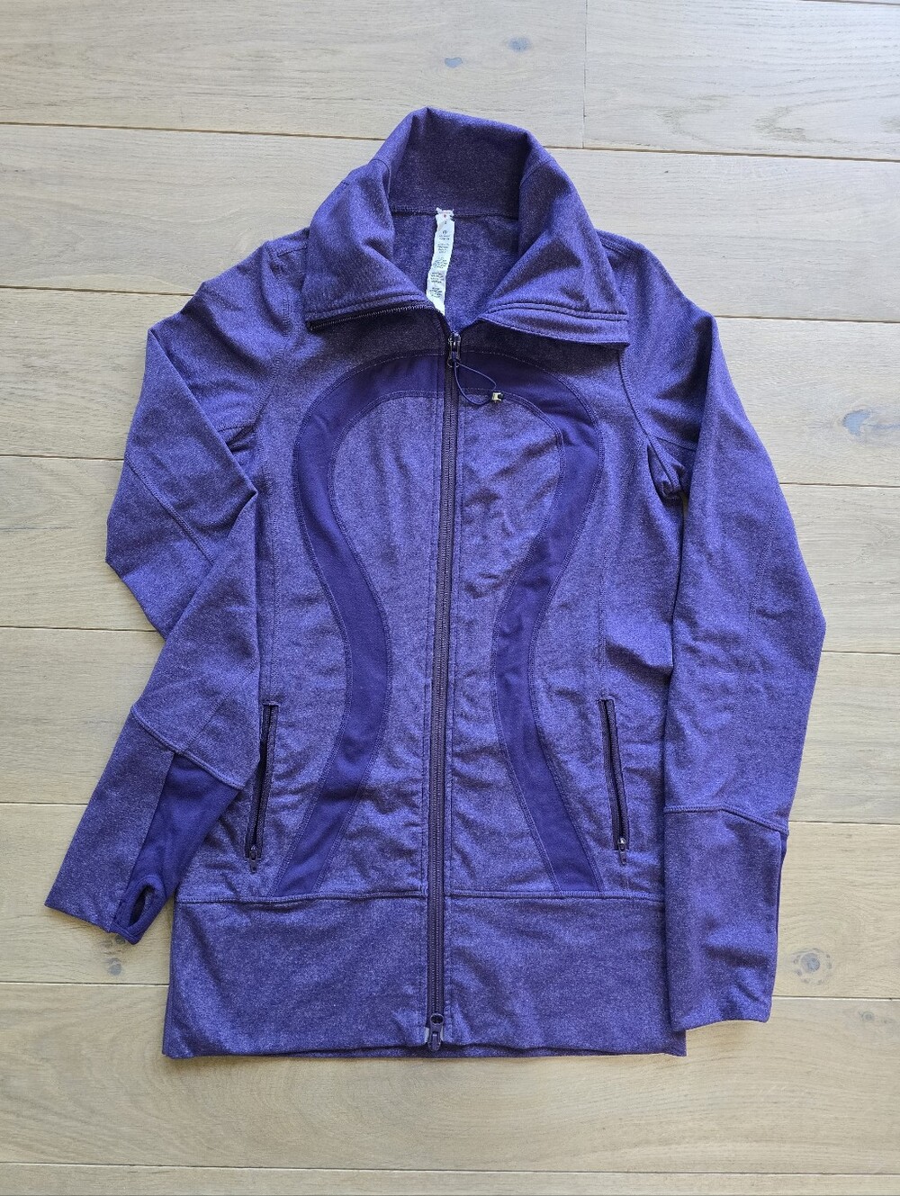 Lululemon Heathered Purple In Stride Jacket - Size 4